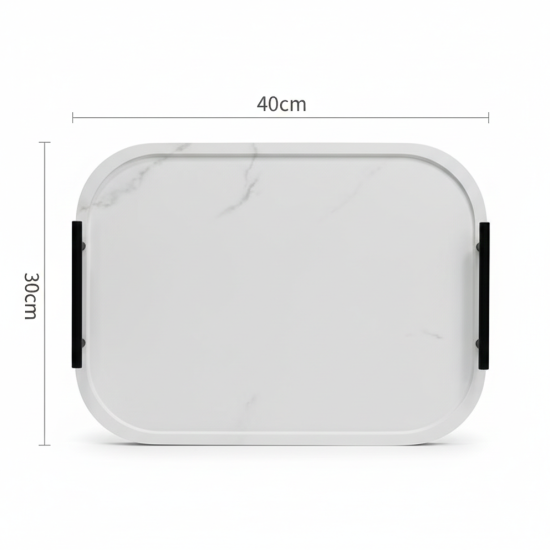 Wooden Tray Set 2 Pcs